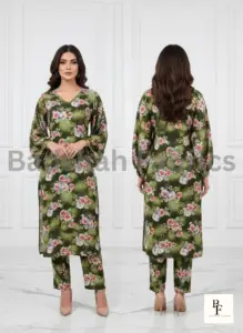 Korean Fabric Paradise Silk 5D Print – Unstitch 2 Piece Suit korean fabric paradise silk 5d print – 2 piece suit