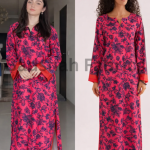 korean fabric paradise silk 5d print – unstitch 2 piece suit (copy)