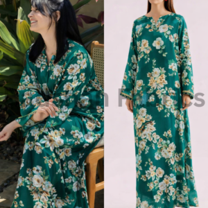 korean fabric paradise silk 5d print – unstitch 2 piece suit (copy)