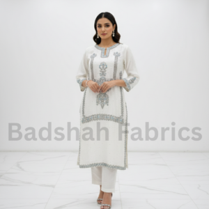 badshah fabrics – elegant handmade fancy collection 3piece