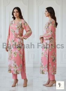 Korean Fabric Paradise Silk 5D Print – Unstitch 2 Piece Suit korean fabric paradise silk 5d print – 2 piece suit