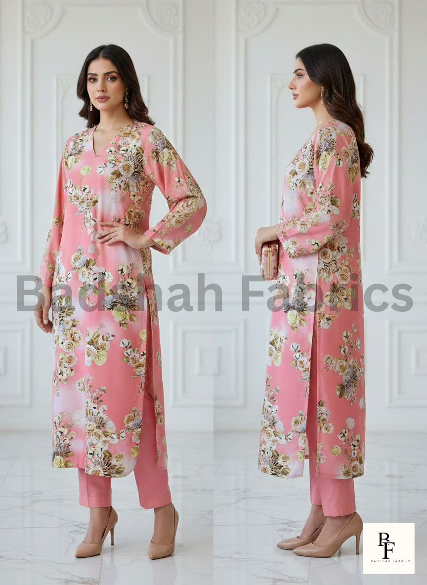 korean fabric paradise silk 5d print – 2 piece suit korean fabric paradise silk 5d print – 2 piece suit