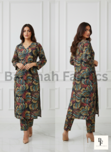 Korean Fabric Paradise Silk 5D Print – Unstitch 2 Piece Suit korean fabric paradise silk 5d print – 2 piece suit