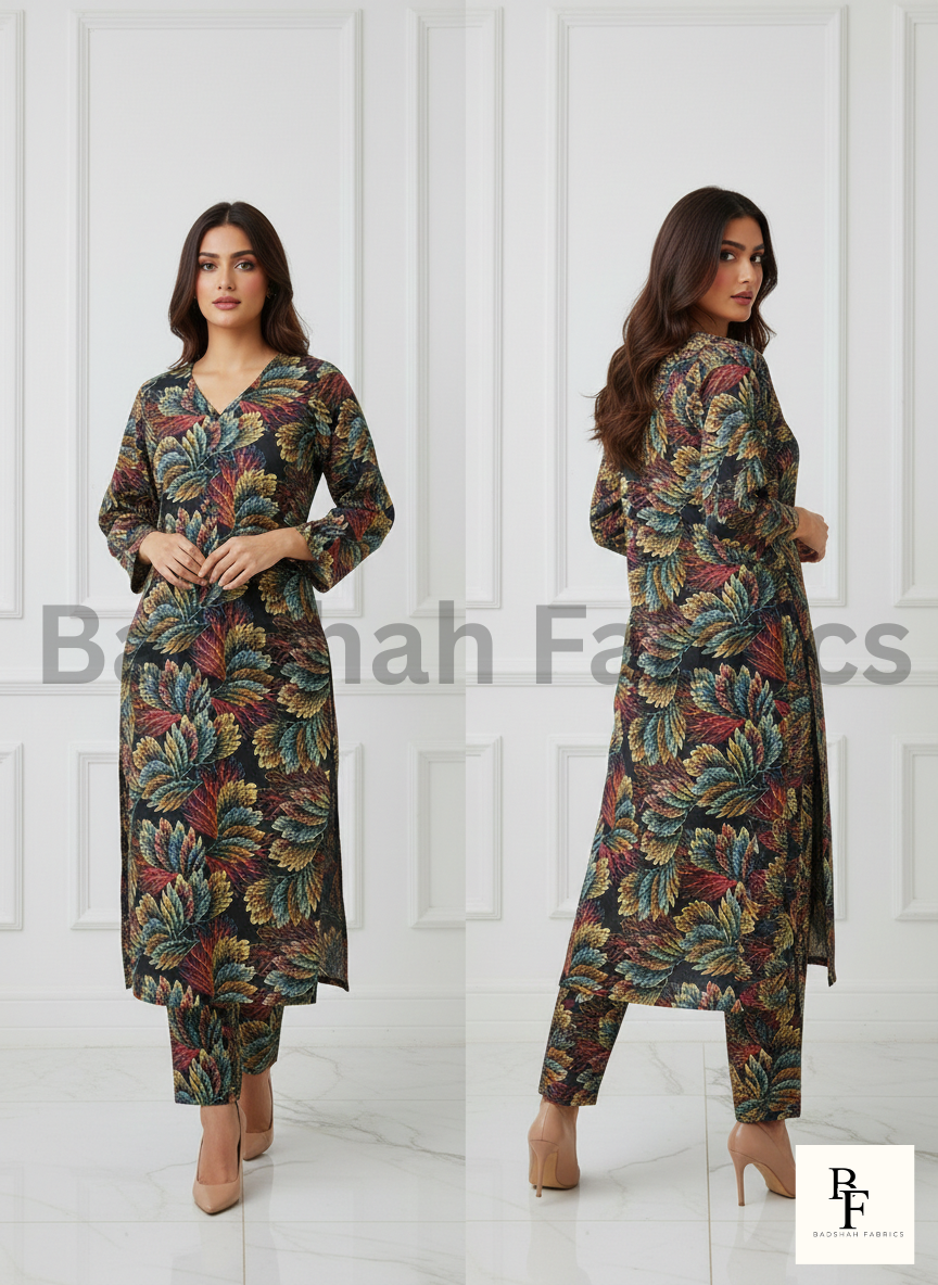 korean fabric paradise silk 5d print – 2 piece suit korean fabric paradise silk 5d print – 2 piece suit