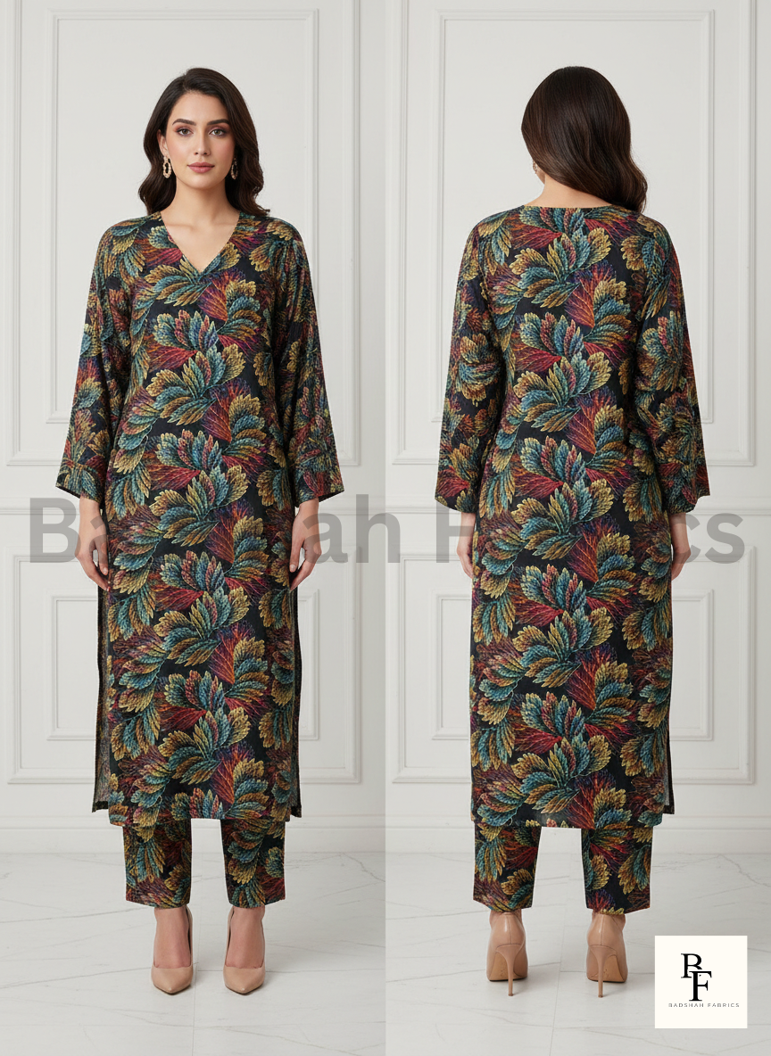 korean fabric paradise silk 5d print – 2 piece suit korean fabric paradise silk 5d print – 2 piece suit