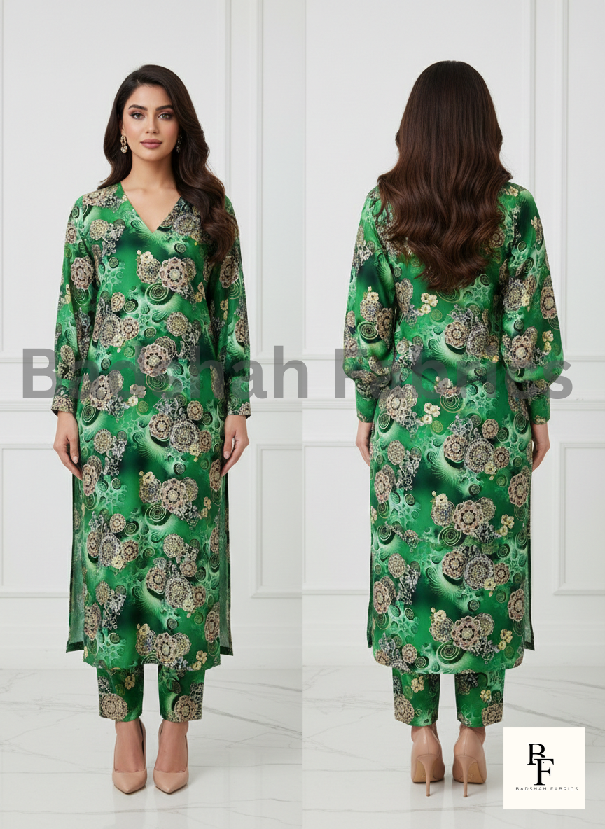 korean fabric paradise silk 5d print – 2 piece suit korean fabric paradise silk 5d print – 2 piece suit