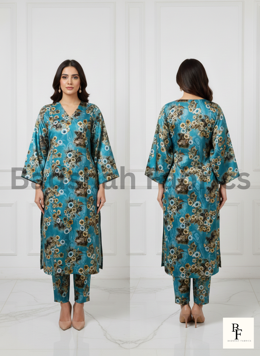 korean fabric paradise silk 5d print – 2 piece suit korean fabric paradise silk 5d print – 2 piece suit