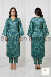 Korean Fabric Paradise Silk 5D Print – Unstitch 2 Piece Suit korean fabric paradise silk 5d print – 2 piece suit