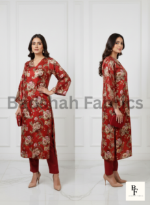 Korean Fabric Paradise Silk 5D Print – Unstitch 2 Piece Suit korean fabric paradise silk 5d print – 2 piece suit