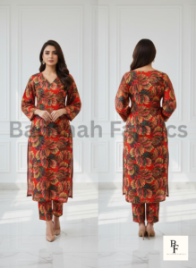 Korean Fabric Paradise Silk 5D Print – Unstitch 2 Piece Suit korean fabric paradise silk 5d print – 2 piece suit