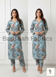 Korean Fabric Paradise Silk 5D Print – Unstitch 2 Piece Suit korean fabric paradise silk 5d print – 2 piece suit (copy)