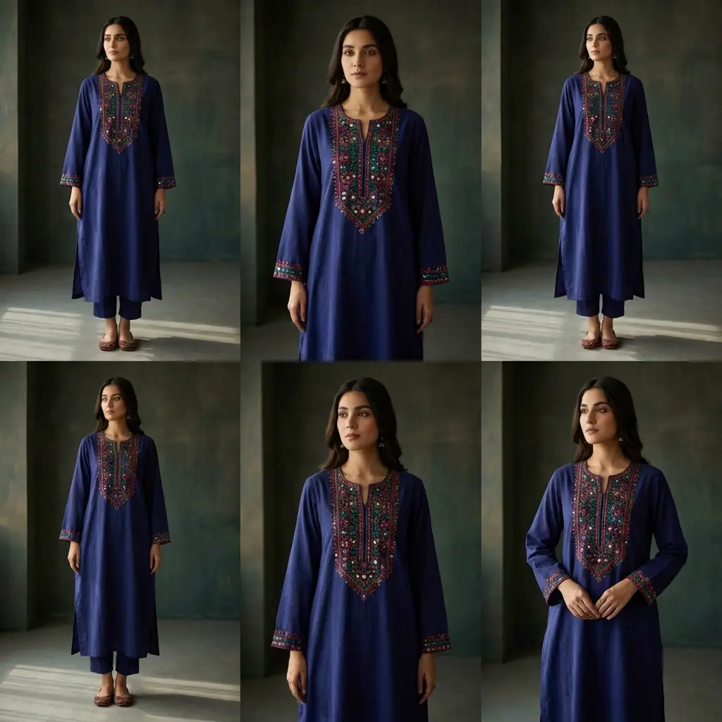 pakistani casual stitch dress