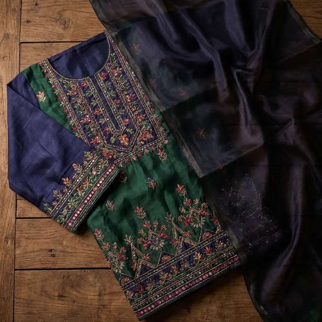 unstitch casual pakistani dress